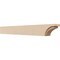 Ekena Millwork 4in. W x 4in. H x 32in. L Rivera Woodgrain TimberThane Rafter Tail, Primed Tan RFTUR04X04X32RIVRCPR - alternate 1